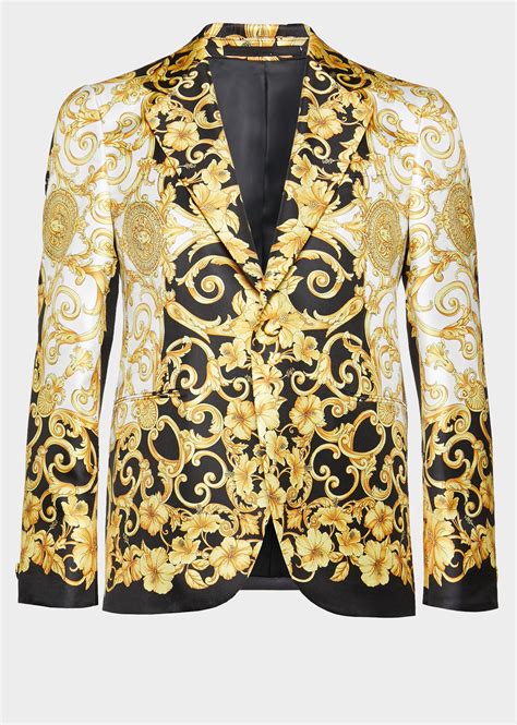 jacket versace mens|versace men's suits price.